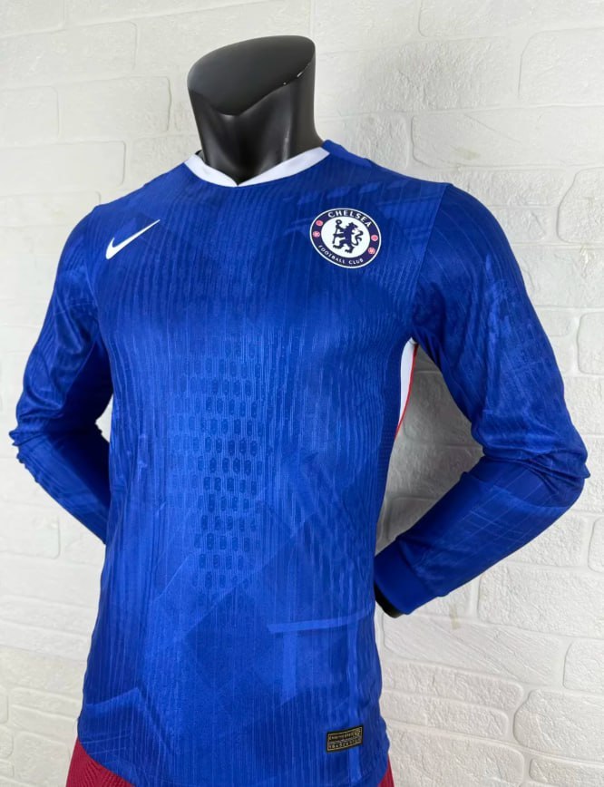 Chelsea Home Player Long Sleeve Jersey 25/26