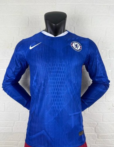 Chelsea Home Player Long Sleeve Jersey 25/26