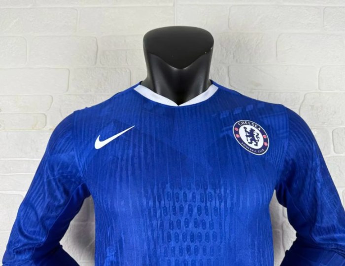 Chelsea Home Player Long Sleeve Jersey 25/26