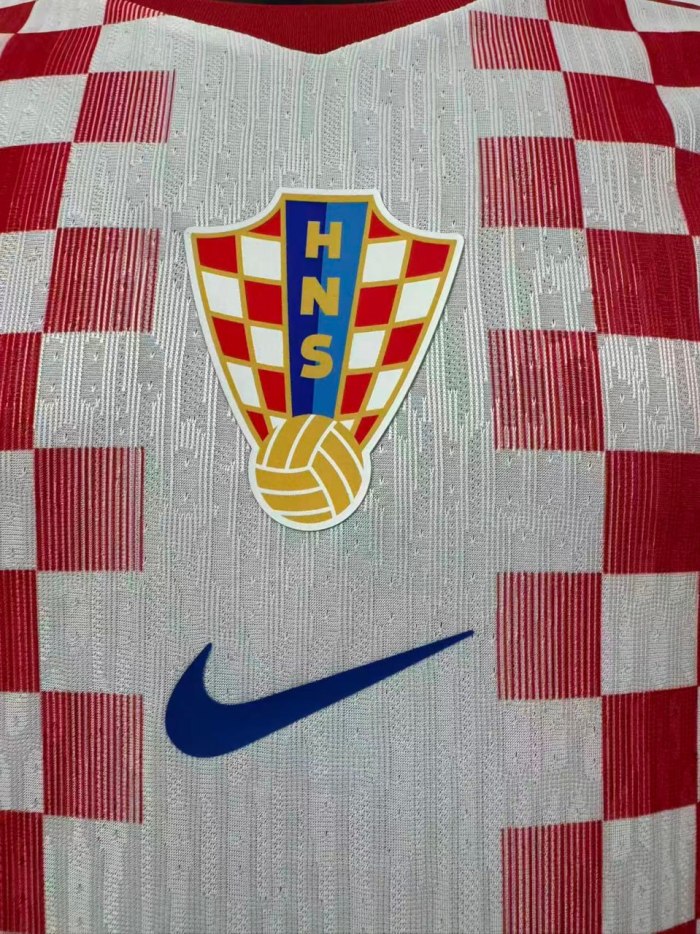 Croatia 2026 World Cup Home Player Men Jersey