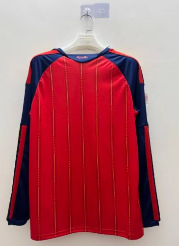 Spain 2026 World Cup Home Long Sleeve Man Jersey