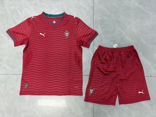 Portugal 2026 World Cup Home Kids Suit