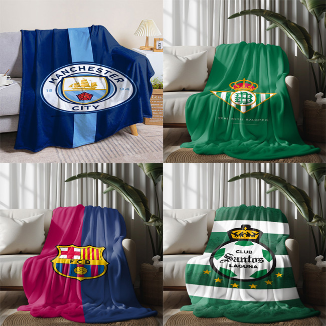 Football Couch/Sofa/Bed Flannel Blanket