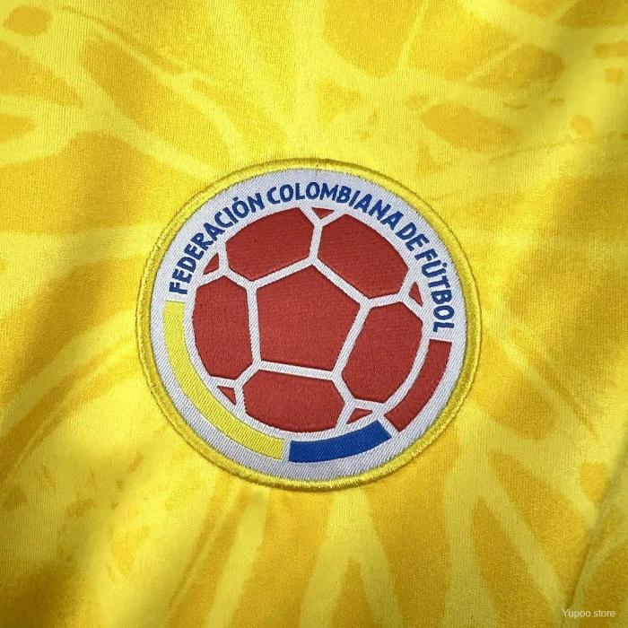 Colombia 2026 World Cup Home Long Sleeve Men Jersey