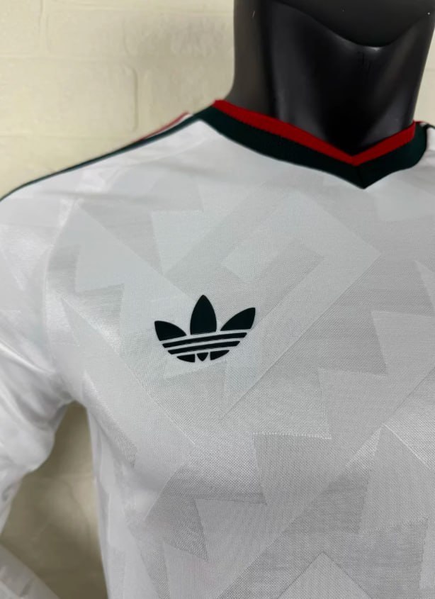 Mexico 2026 World Cup Away Player Long Sleeve Men Jersey
