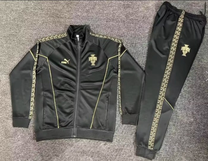 Portugal 2025 Eusébio Black Jacket Suit