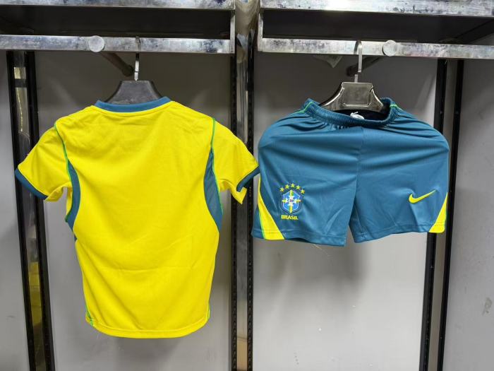 Brazil 2026 World Cup Home Kids Suit