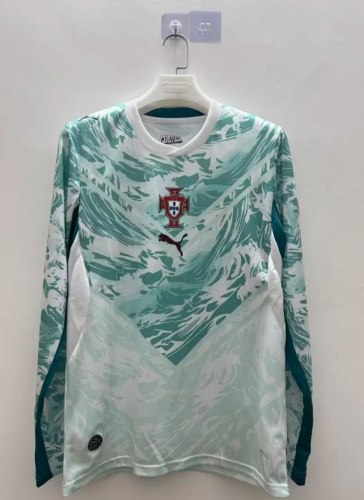 Portugal 2026 World Cup Away Man Long Sleeve Jersey