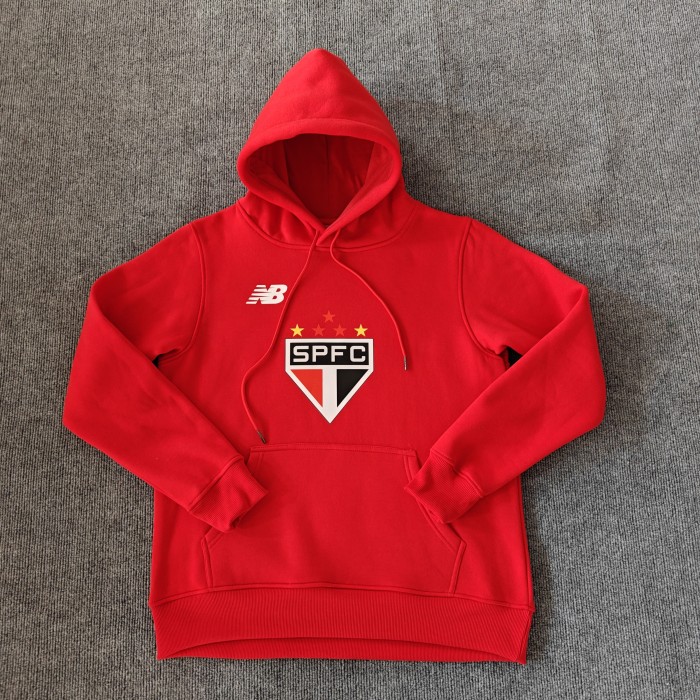 Sao paulo fleece-lined Hoodie （Multiple colors）