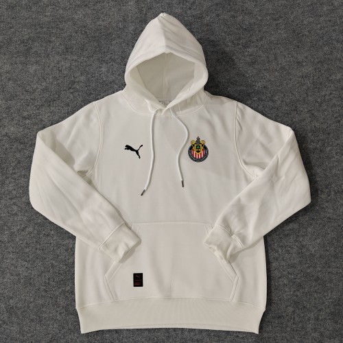 Guadalajara (Chivas) Player fleece-lined Hoodie （Multiple colors）