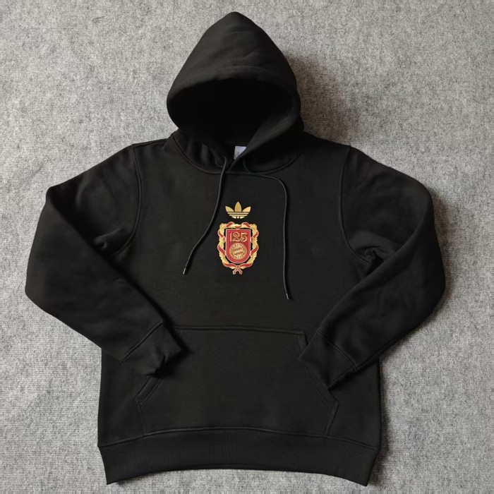 Bayern Munich 125th Anniversary fleece-lined Hoodie （Multiple colors）