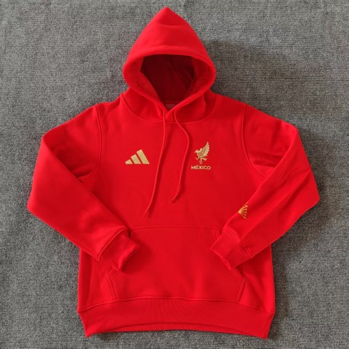 Mexico fleece-lined Player Hoodie （Multiple colors）