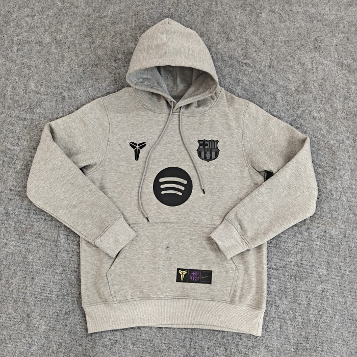 Barcelona 25-26 Third Away Fleece-Lined Hoodie （Multiple colors）