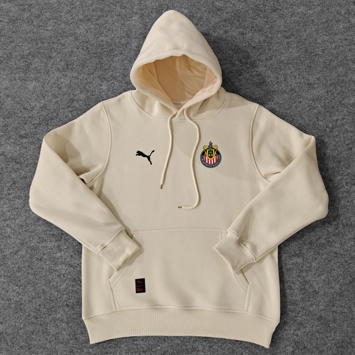 Guadalajara (Chivas) Player fleece-lined Hoodie （Multiple colors）