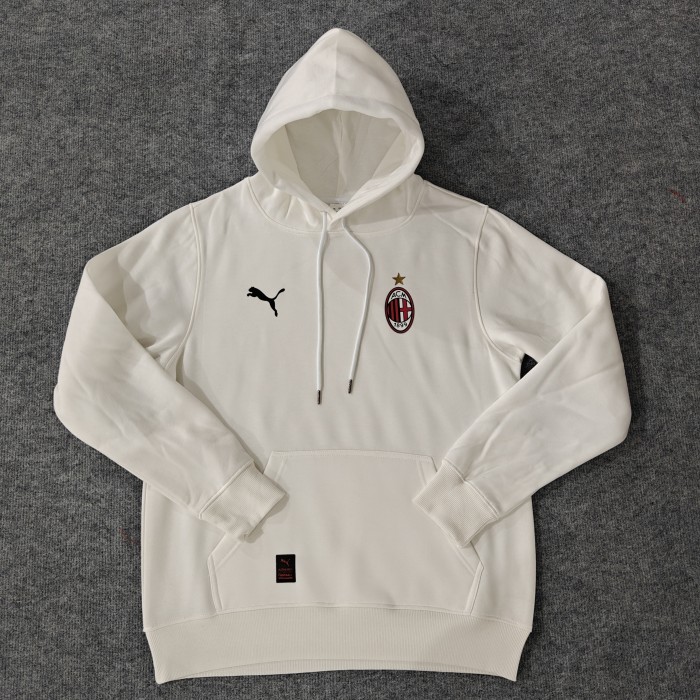 AC Milan Player fleece-lined Hoodie （Multiple colors）