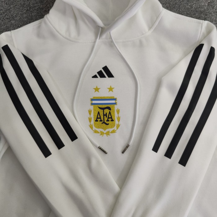 Argentina Football Fleece Lined Hoodie （Multiple colors）