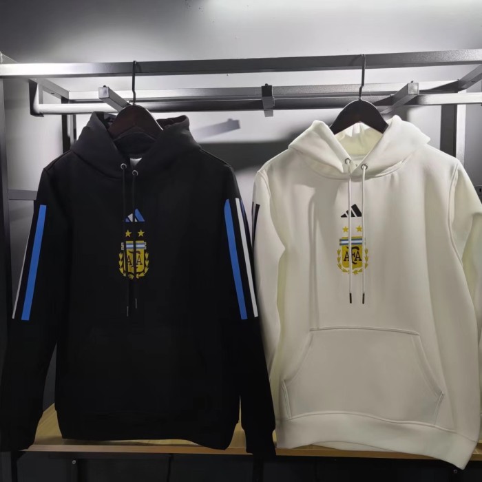 Argentina Football Fleece Lined Hoodie （Multiple colors）