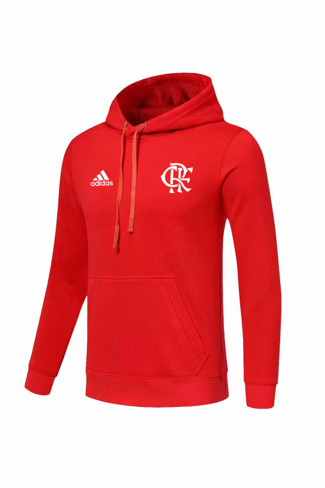 Flamengo Football Fleece Lined Hoodie （Multiple colors）