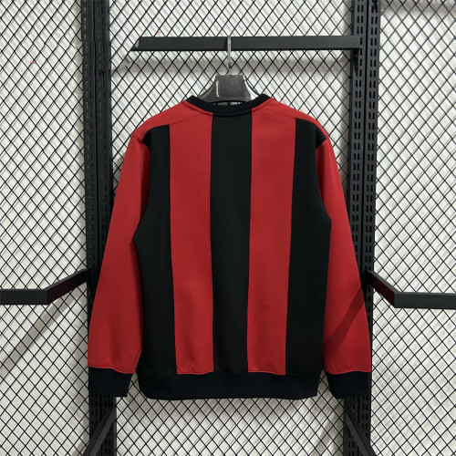 AC Milan Hoodless Sweatshirt Training Jersey 25/26