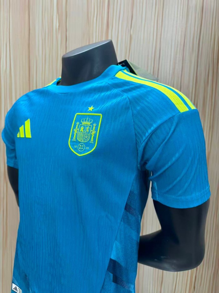 Spain 2026 World Cup Goalkeeper Player Man Jersey