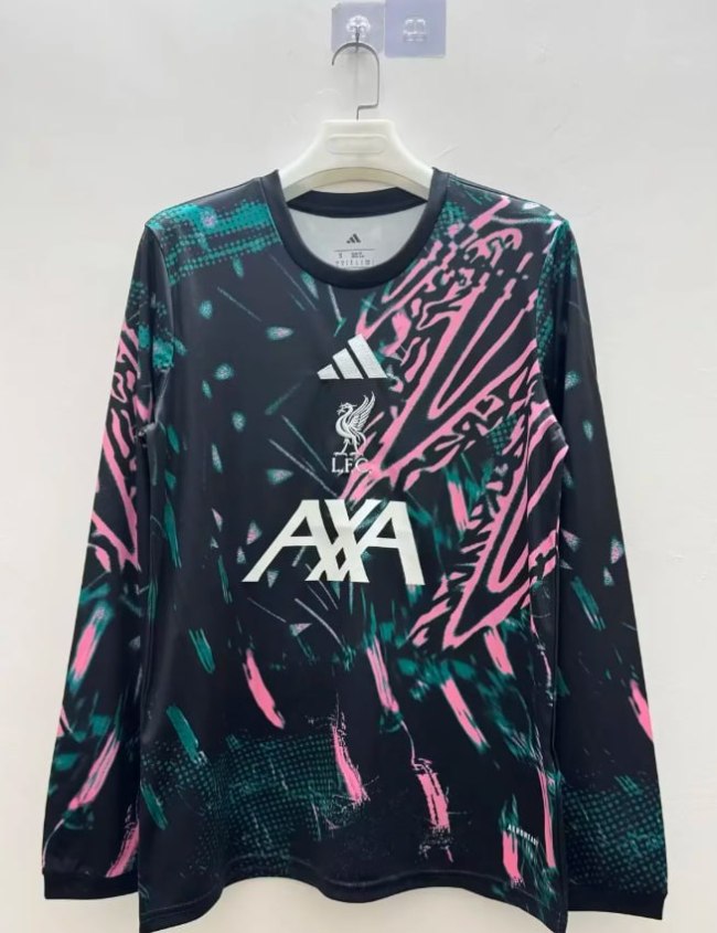 Liverpool Pre-Match Training Long Sleeve Man Jersey 25/26