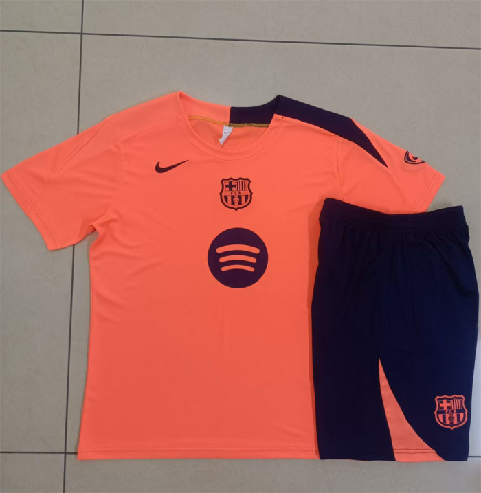 Barcelona Training Short Sleeve Suit 25/26