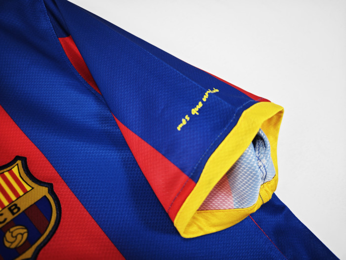 Barcelona Home UCL Final Retro Jersey 2010/11