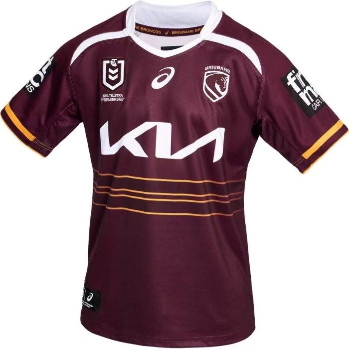 2026 Brisbane Broncos Home Rugby Jersey