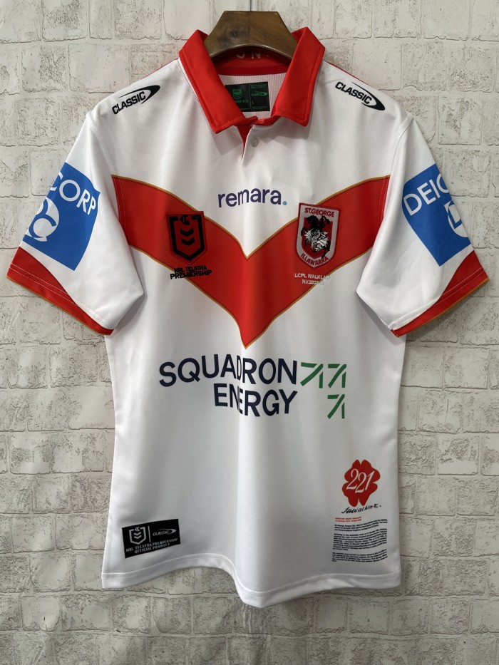 2025 St George Illawarra Dragons Anzac Rugby Jersey