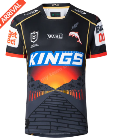 2025 Dolphins Anzac RugbyJersey