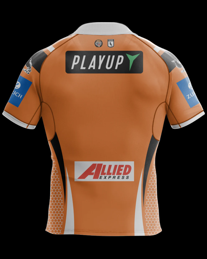 2025 Wests Tigers Away Rugby Jersey