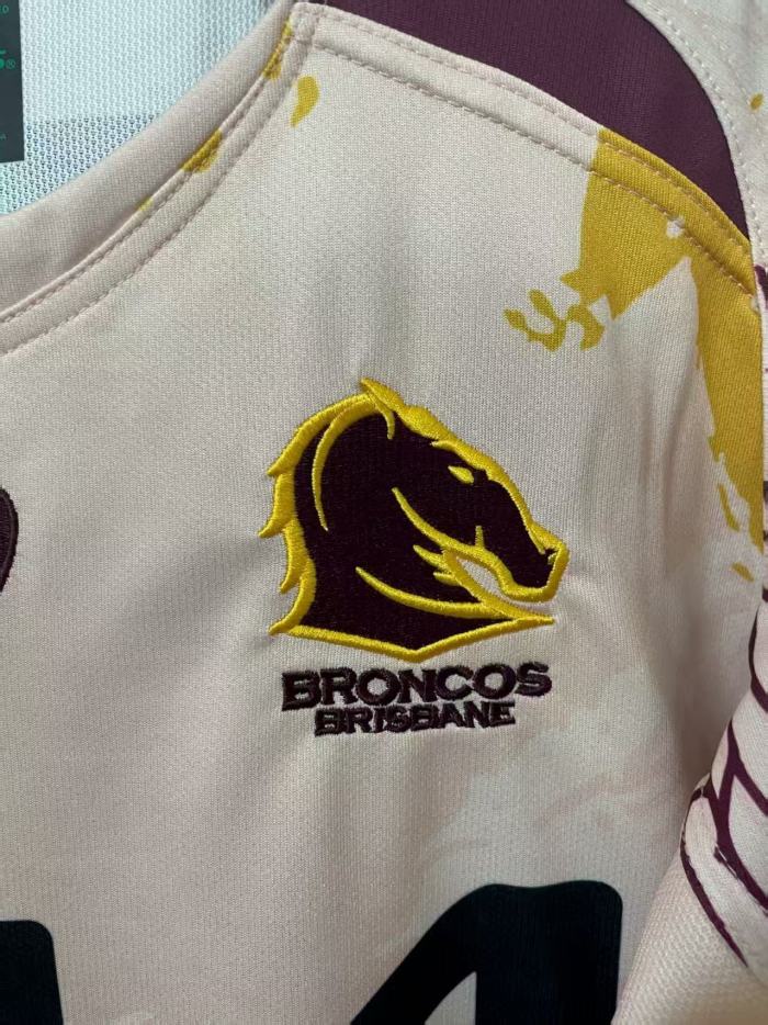 2025 Brisbane Broncos Indigenous Rugby Jersey