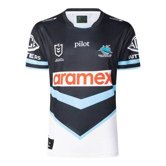 2025 Cronulla Sharks Away Rugby Jersey