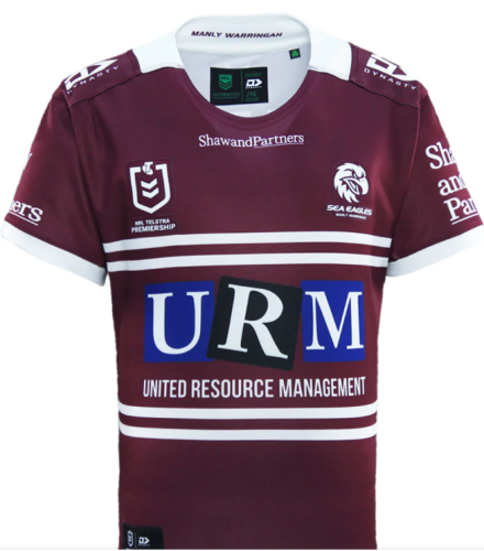 2025 Manly Warringah Sea Eagles Home Rugby Jersey