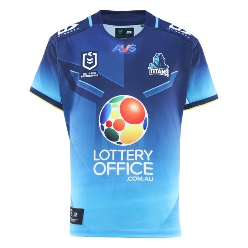 2025 Gold Coast Titans Home Rugby Jersey