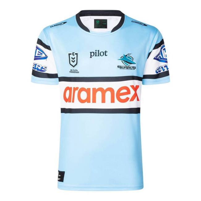 2025 Cronulla Sharks Home Rugby Jersey