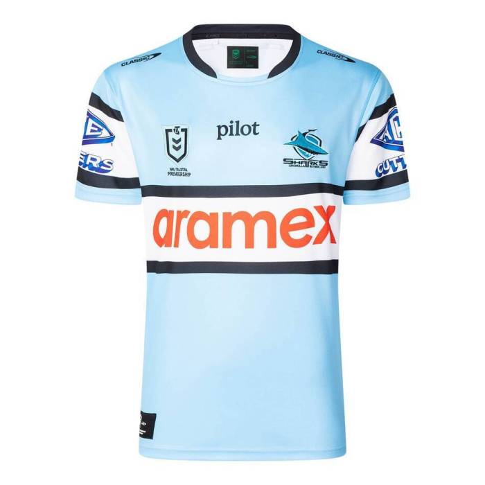 2025 Cronulla Sharks Home Rugby Jersey