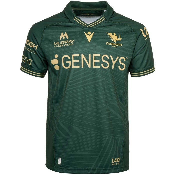 2025 Connacht Rugby Home Rugby Jersey