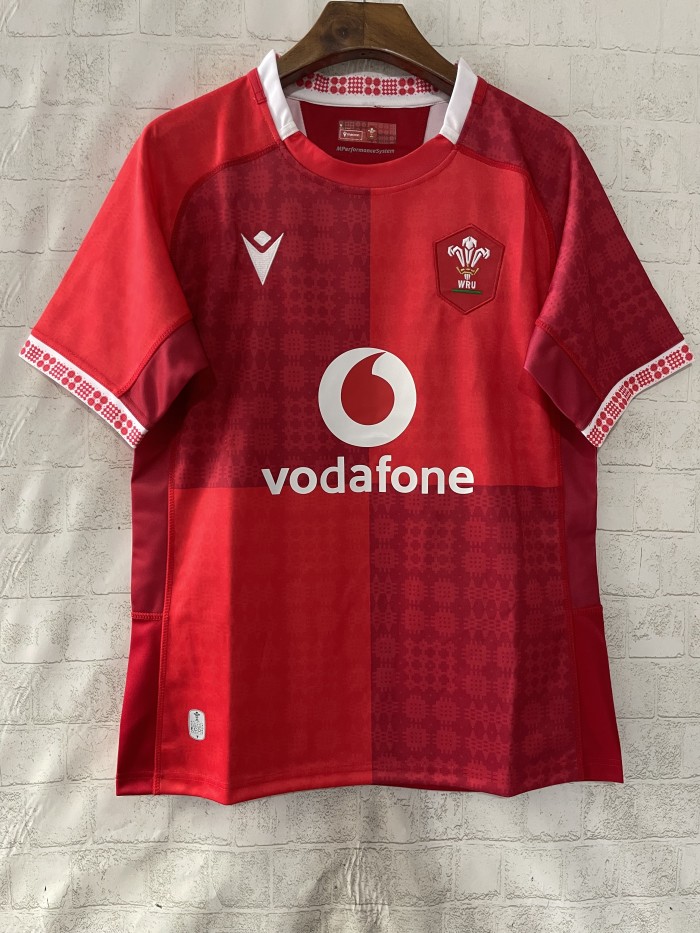 2025 Wales Home Rugby Jersey