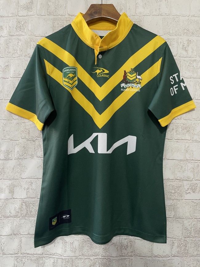 2025 Australian Kangaroos Home Rugby Jersey
