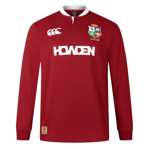 2025 British & Irish Lions Rugby Longsleeve Jersey