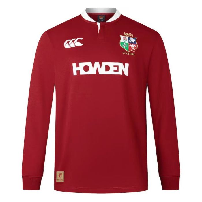 2025 British & Irish Lions Rugby Longsleeve Jersey