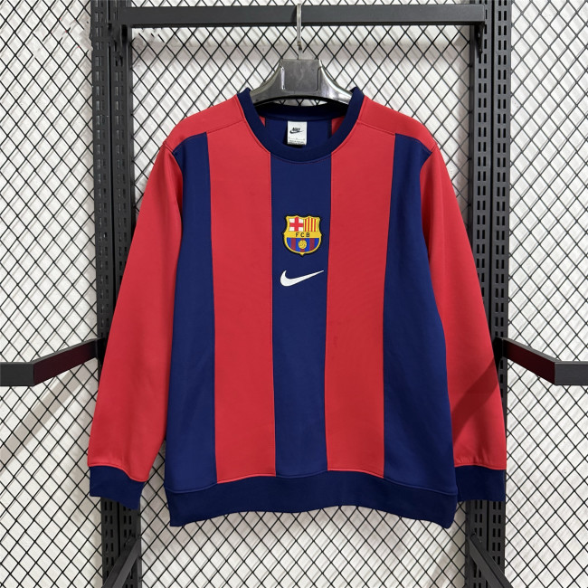 Barcelona Hoodless Sweatshirt Training Jersey 25/26