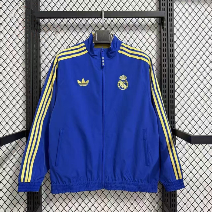 Real Madrid Double-Sided Training Windbreaker 2025