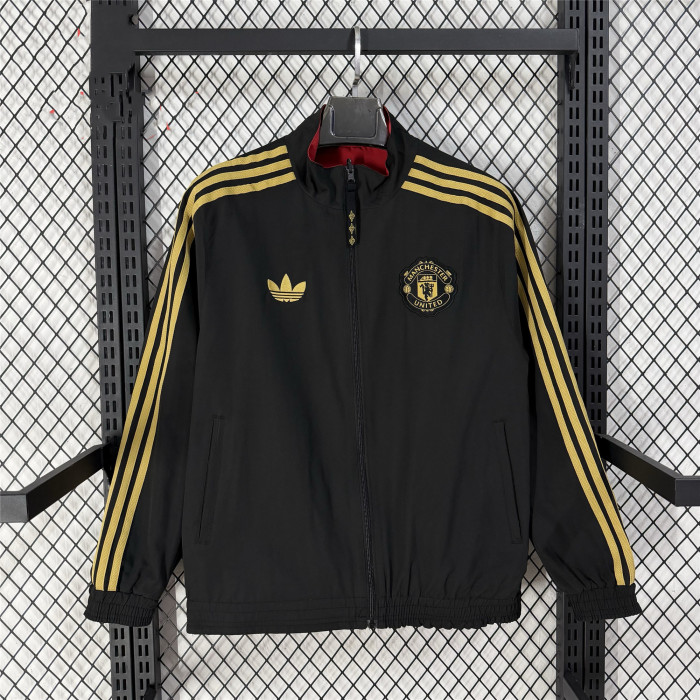 Manchester United Double-Sided Training Windbreaker 2025