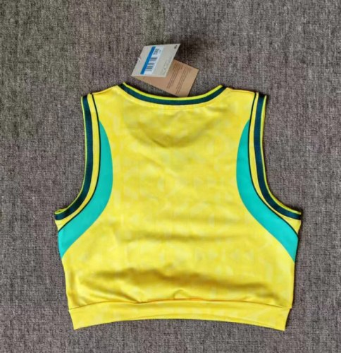 Brazil 2026 World Cup Home Women Vest Jersey