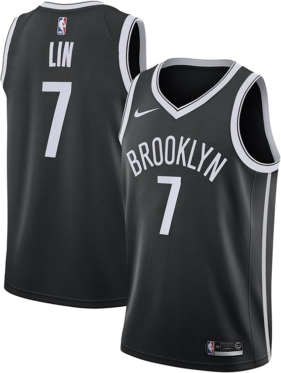 Brooklyn Nets Jersey Black Icon Edition No.7 IRVING