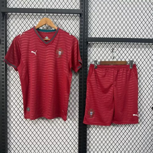 Portugal 2026 World Cup Short Sleeve Home Adult Suit