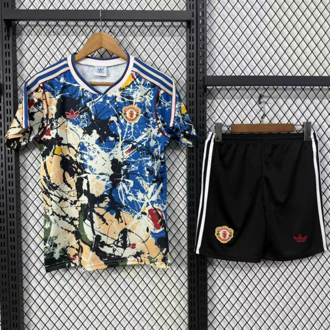 Manchester United STONE ROSES Kids Suit 25/26