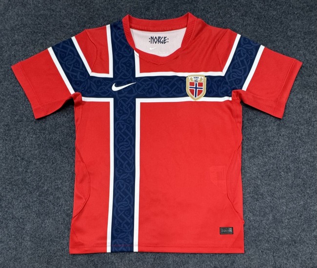 Norway 2026 World Cup Home Man Jersey